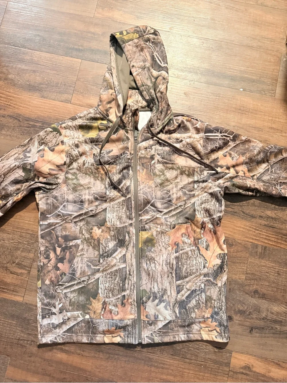 RedHead Realtree Camo Hooded Zip Jacket - Brown & Green